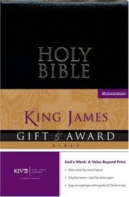 KJV Gift & Award Bible, Revised, with Leather-Look Cover