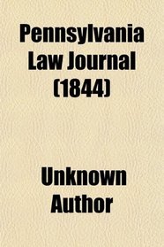 Pennsylvania Law Journal (1844)