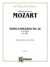 Mozart Piano Concerto #20 (K.466) (Kalmus Edition)