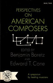 Perspectives on American composers (The Perspectives of new music series)