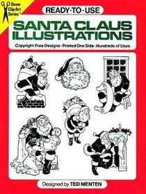 Ready-to-Use Santa Claus Illustrations (Dover Clip-Art Series)