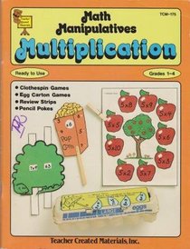 Math Manipulatives: Multiplication (Workbook)