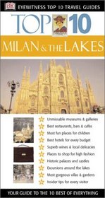 Milan  The Lakes (Eyewitness Top 10 Travel Guides)