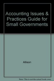 Accounting Issues & Practices Guide for Small Governments