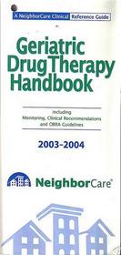 Geriatric Drug Therapy Handbook  2003-2004