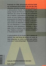 Antropologia Estrutural I - Coleo Porttil10 (Em Portuguese do Brasil)