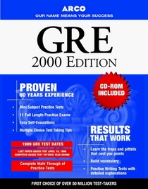 Arco Everything You Need to Score High on the Gre: 2000 Edition (Master the Gre)
