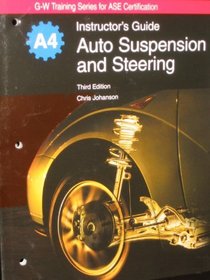 Auto Suspension and Steering Instructor's Guide