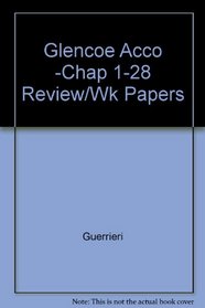 Accounting: Chapter Reviews  Working Papers