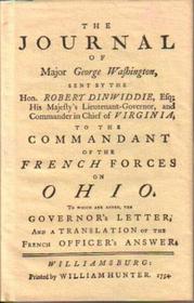 The Journal of Major George Washington 1754