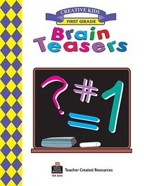 Brain Teasers, Grade 1 Workbook