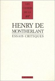 Essais critiques (Les cahiers de la NRF) (French Edition)