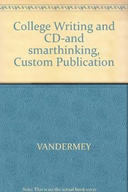 College Writing and CD-and smarthinking, Custom Publication
