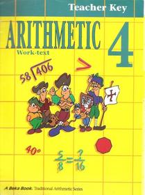 Arithmetic 4 Teacher Key