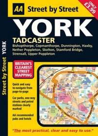 AA Street by Street: York: Tadcaster