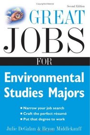 Great Jobs for Environmental Studies Majors (Great Jobs Series)
