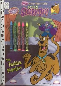 Glow Crayon Book to Color: The Fashion Phantom (Scooby-Doo)