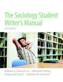 Sociology Student Writer's Manual, The (6th Edition)