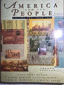 America: Its People Volume II Edition