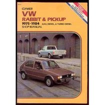 VW Rabbit  pickup, 1975-1984 gas, diesel  turbo diesel shop manual