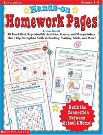 Hands-On Homework Pages (Grades 1-3)