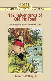 The Adventures of Old Mr. Toad (Dover Children's Thrift Classics)