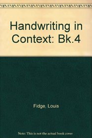 Handwriting in Context: Bk.4