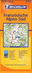 Michelin Alpes-De-Hte-Provence, Hautes-Alpes: Includes Plans for Dignes, Gap (Michelin Local France Maps)