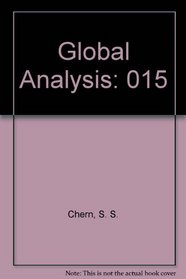 Global Analysis, Part 2. Proceedings of Symposia in Pure Mathematics, Volume 15