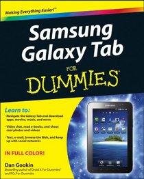 Samsung Galaxy Tab For Dummies (For Dummies (Computer/Tech))