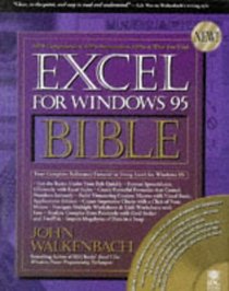 Excel for Windows 95 (Bible)