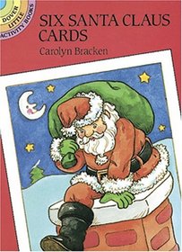 Six Santa Claus Postcards (Dover Little Activity Books)