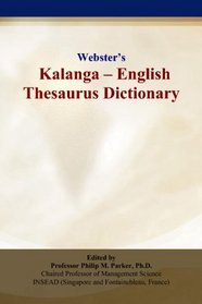 Websters Kalanga - English Thesaurus Dictionary