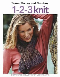 1-2-3 Knit: Beginner's Guide (Leisure Arts, No 4337)