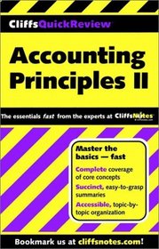 Cliffs Quick Review: Accounting Principles II