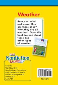 Weather (TIME FOR KIDS Nonfiction Readers)