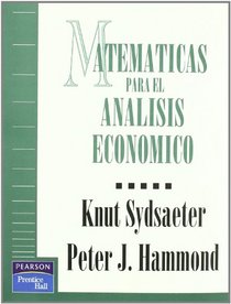 Matematicas Para El Analisis Economico (Spanish Edition)