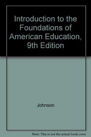 Intro Foundations American Ed