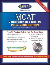 Kaplan MCAT Comprehensive Review with CD-ROM 2005-2006 (Kaplan Mcat Comprehensive Review)