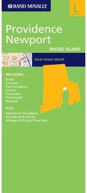 Rand Mcnally Providence/ Newport, Rhode Island: Local Street Detail (Rand McNally Folded Map: Cities)