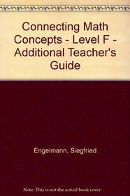 Connecting Math Concepts - Level F - Additional Teacher's Guide