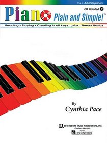 Piano Plain and Simple Bk/CD (Book & CD)