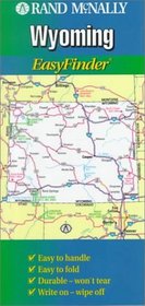 Rand McNally Wyoming Easyfindermap (Easyfinder Map)