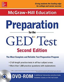 McGraw-Hill Education Preparation for the GED Test with DVD-ROM