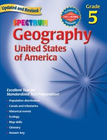 Spectrum Geography, Grade 5: The United States of America