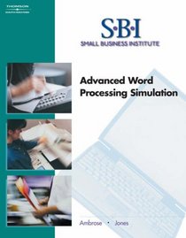 SBI: Advanced Word Processing Simulation (with CD-ROM)