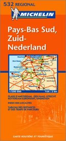 Michelin Zuid-Nederland, Pays-Bas Sud/ Netherlands, Rotterdam, Apeldoorn, Maastrict