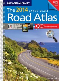 Rand McNally Large Scale Road Atlas (Rand Mcnally Large Scale Road Atlas USA)