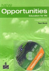Opportunities Int Test CD Pack: WITH Opportunities Intermediate Global Test Book AND Audio CD (Opportunities)