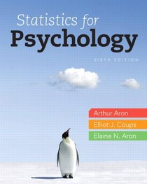 Statistics for Psychology (6th Edition)